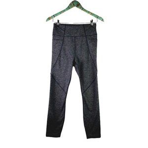 JoyLab Women's High-Rise Brushed Jersey Space Dyed 7/8 Leggings Sz S